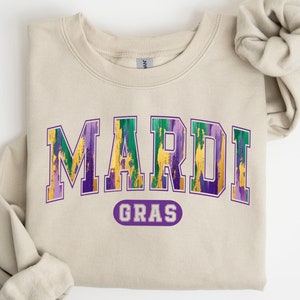 Mardi Gras Sweatshirt, Mardi Gras Shirt, Mardi Gras Festival, Mardi Gras Celebration Shirt, New Orleans Shirt, Fat Tuesday Shirt, Mardi Gras