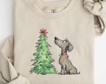 Sudadera navideña para perros, regalo navideño para amantes de los perros, sudadera navideña para perros, suéter navideño, suéter navideño, camisa navideña, regalo para perros