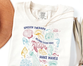 Comfort Colors® Speech Therapist Shirt, SLP Communication Specialist, Your Words Matter Tee, Gift For Speech Language Pathologist
