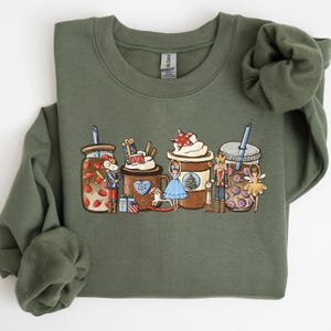 Nutcracker Coffee Shirt, Christmas Nutcracker Sweatshirt, Christmas Sweatshirt, Nutcracker Ballet Shirt, Christmas Shirt, Christmas Party