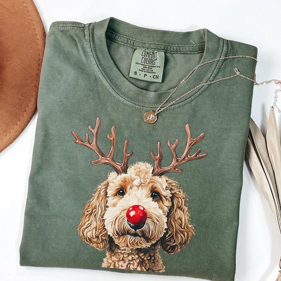 Comfort Colors® Christmas Dog Shirt, Dog Owner Christmas Gift, Dog Christmas Shirt, Christmas Shirt, Holiday Shirt, Dog Gift