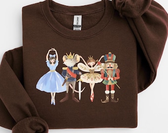 Nutcracker Christmas Shirt, Christmas Nutcracker Sweatshirt, Christmas Sweatshirt, Nutcracker Ballet Shirt, Christmas Shirt, Christmas Party