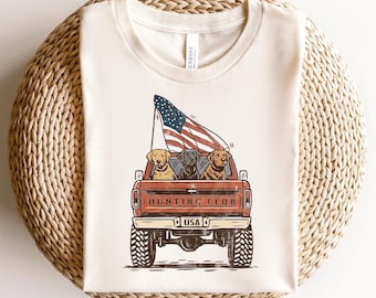 Hunting Club Dogs 4th of July Shirt, 4th Of July Shirt, 4th of July Dog Shirt,Dog Lover Shirt, Patriotic Dog Gift, Dog Sweatshirt
