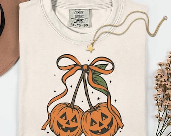 Comfort Colors® Pumpkin Shirt, Fall Shirt, Fall Pumpkin Shirt, Pumpkin Sweatshirt, Thanksgiving Shirt, Autumn Shirt, Halloween Shirt