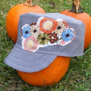 Baby Toddler Cadet Cap Military Hat PDF SEWING PATTERN