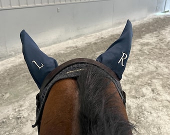 Gorro divertido para moscas de caballo: Bordado para la izquierda/derecha - Regalo ecuestre