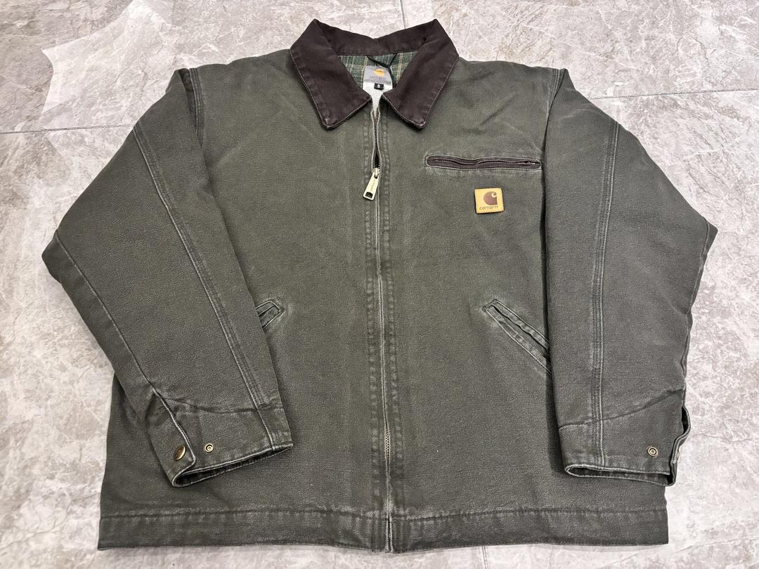 【1993studio】24FW★ Vintage Washing Detroit Work Jacket Carhartt Detriot Workwear Jacket – Vintage Club UK