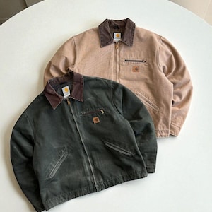 Carhartt 【Used】Vintage Work Jacket Vintage 1990s Carhartt Hooded Work Jacket / Workwear / Made