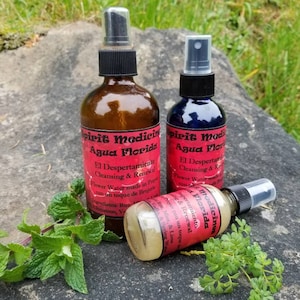 Agua Florida -Flower Water, Flower Essence, Full Moon Water, Ritual Water, Altars, Sacred Water, Ofrenda, Curanderismo, Limpia, Brujeria