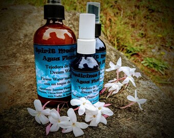 Agua Florida -Flower Water, Flower Essence, Full Moon Water, Ritual Water, Altars, Dream Weaver, Ofrendas, Curanderismo, Limpia, Brujeria