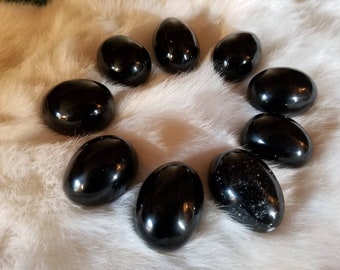 Iztli - Obsidian Egg, Obsidian Crystal, Yoni Egg, Gemstone Egg, Metaphysical, Moondance, Danza de Luna, Womb Healing,  Fertility, Obsidiana