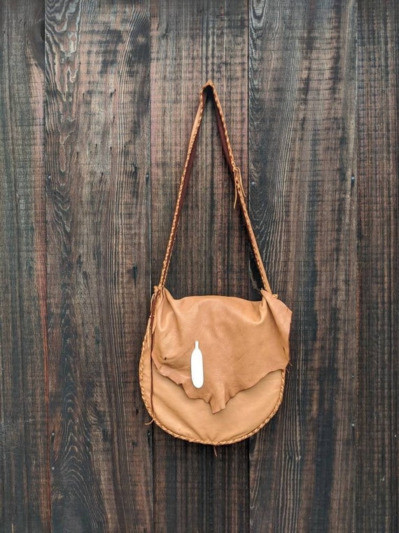 Sac hot sale tambour cuir