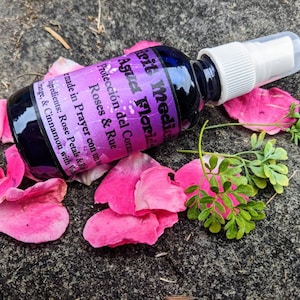 Agua Florida -Flower Water, Flower Essence, Full Moon Water, Ritual Water, Altars, Protection, Ofrendas, Curanderismo, Limpia, Brujeria