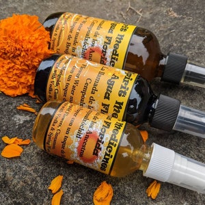 Agua Florida -Flower Water, Flower Essence, Full Moon Water, Ritual Water, Altars, Ancestors, Ofrendas, Curanderismo, Limpia, Brujeria