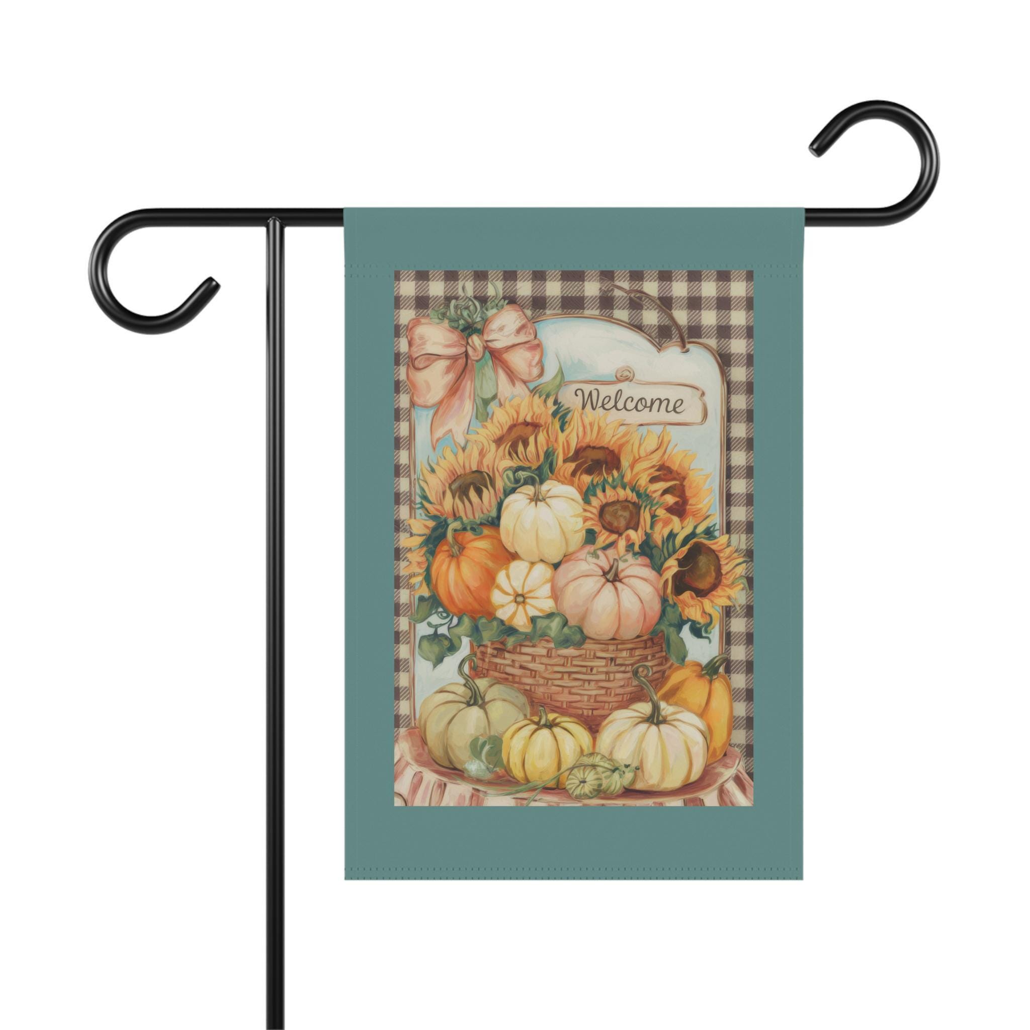 Bandiera Da Giardino Floreale BLKWHT Con Uccello, Doppia Faccia, 30x45 Cm, Iuta Resistente Per Esterni, Decorazione Primaverile