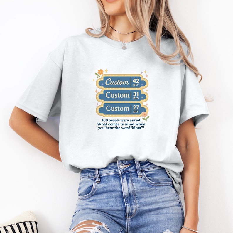 Family Feud Mom Design - Funny Custom Shirt, Hoodie or Sweatshirt