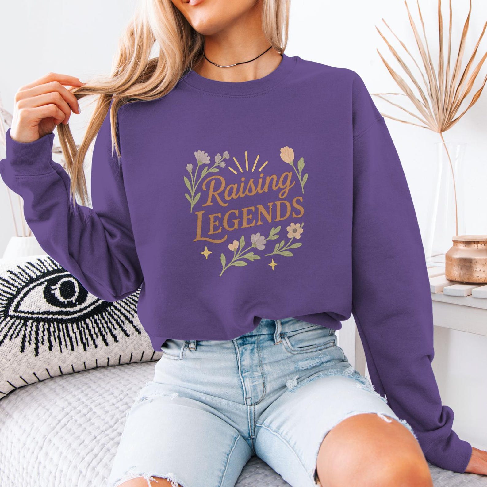 Raising Legends - Floral Mom Shirt, Hoodie or Sweatshirt