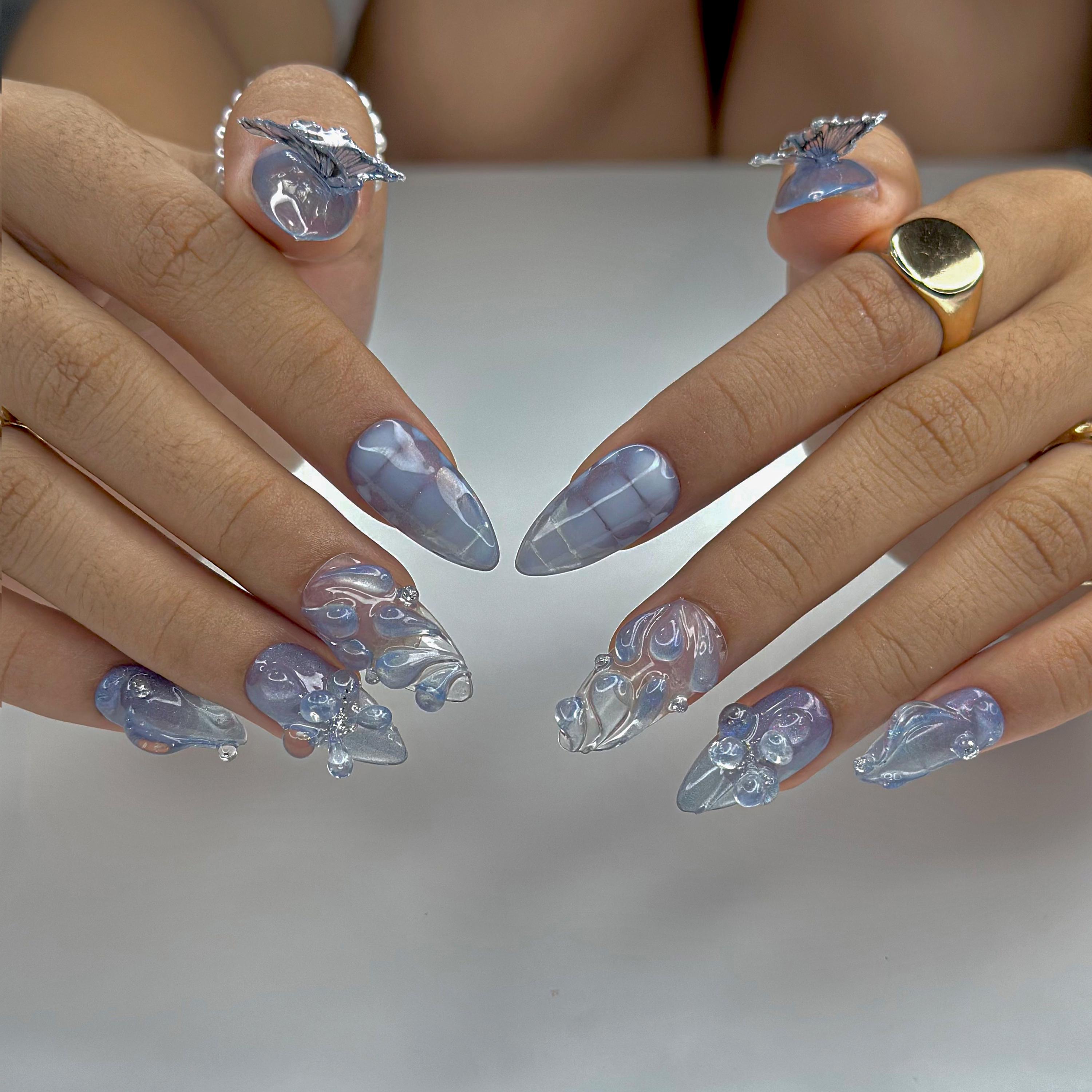 Transparent Ice Crystal Nail Magic
