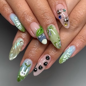 Ghibli nail art - Etsy 日本