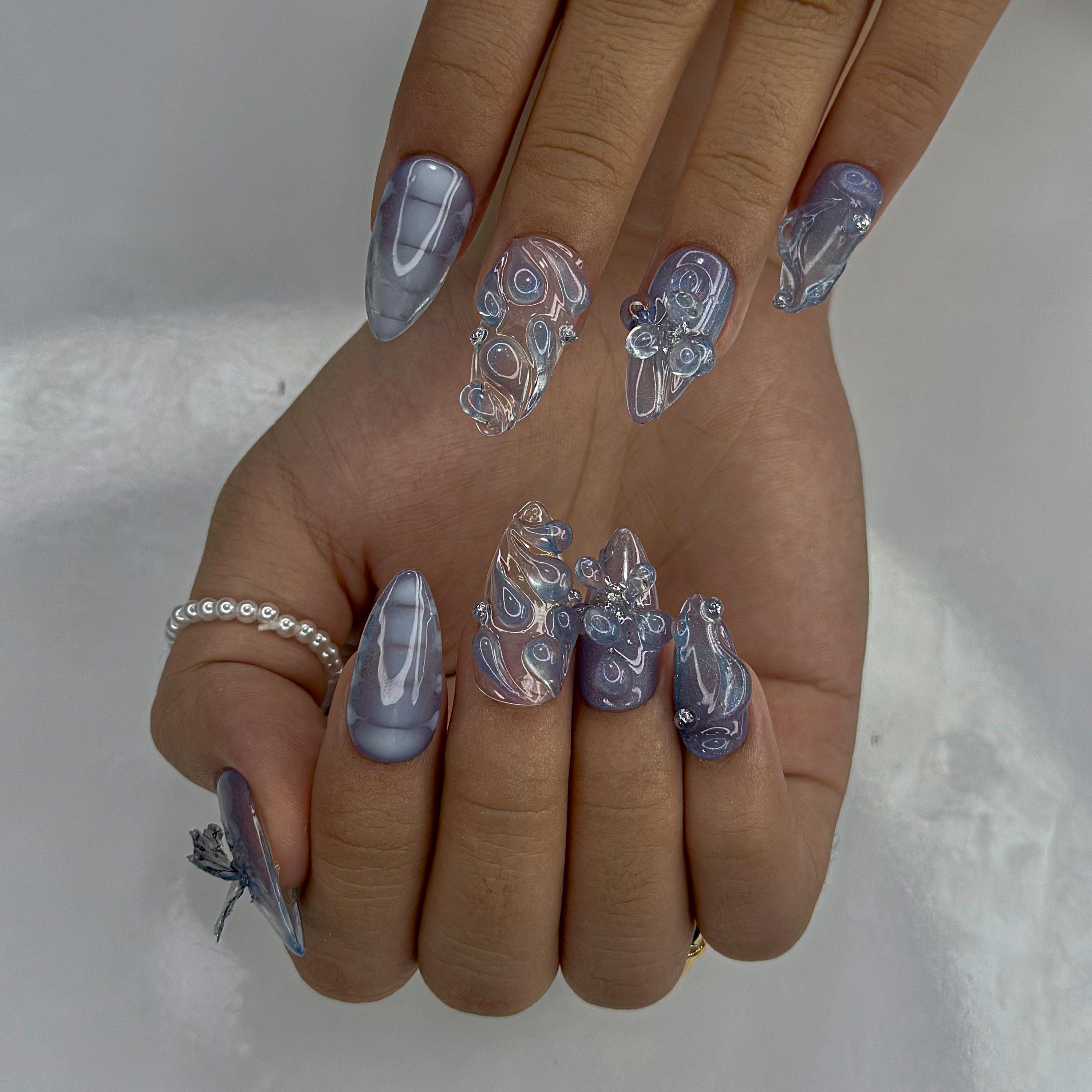 Transparent Ice Crystal Nail Magic