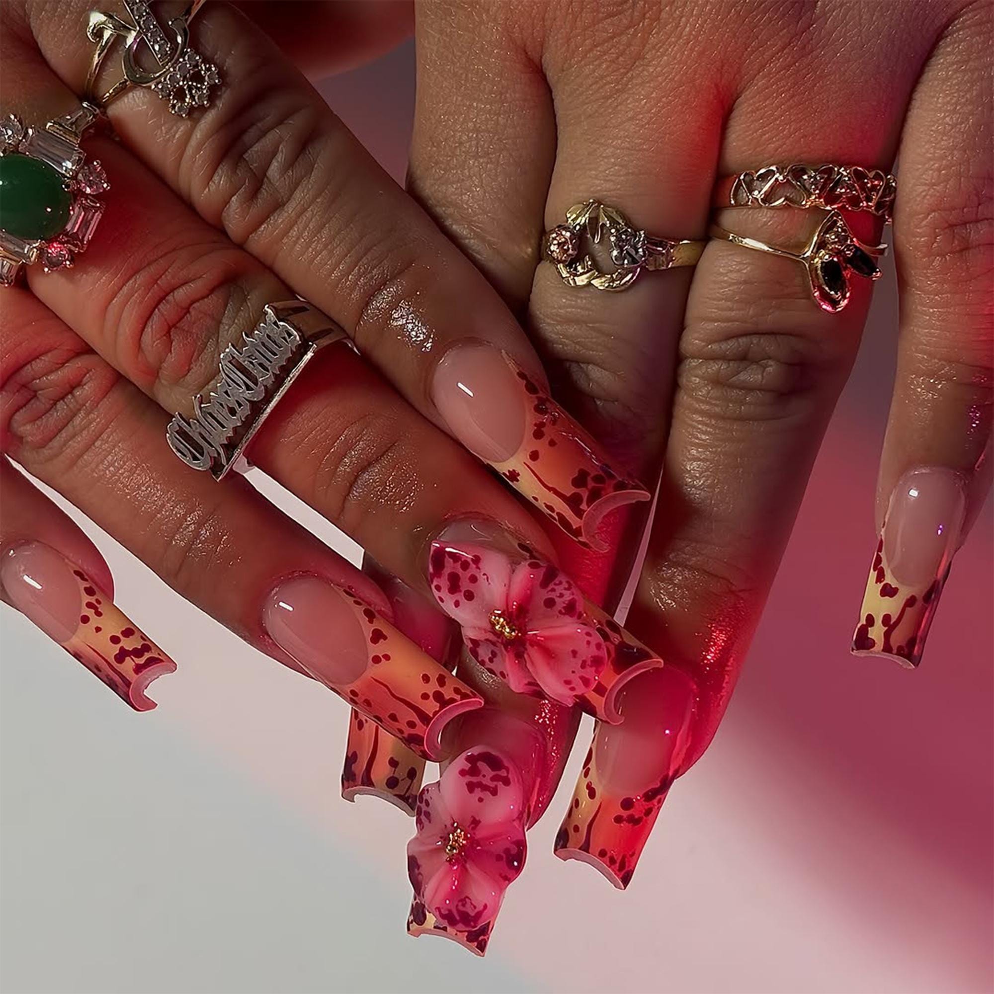 Nagel-Nieten Box Rose Gold – DIY Nageldekoration, Mischung Aus Nieten & Applikationen