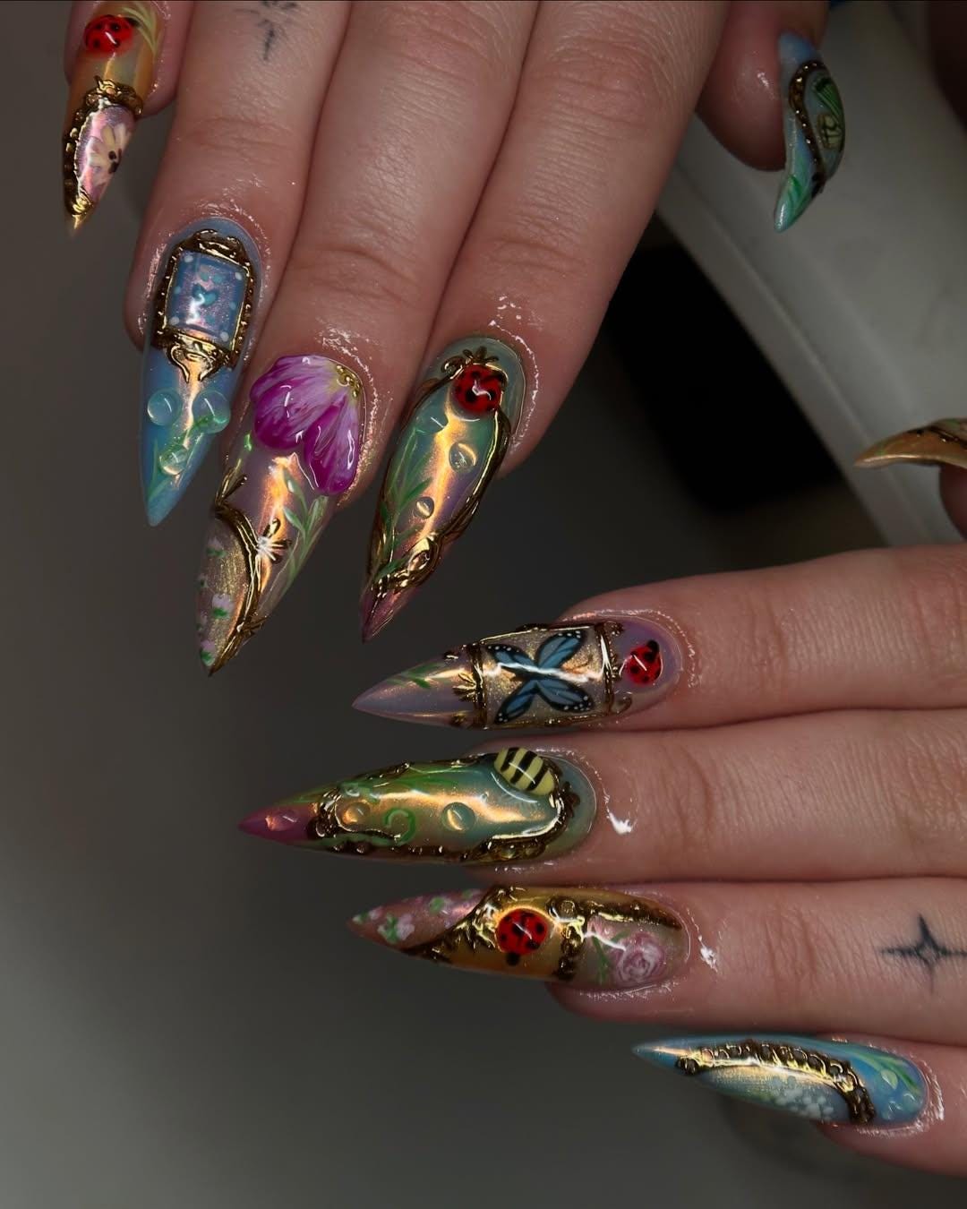 Ethereal Pastel Nails That Whisper Magic