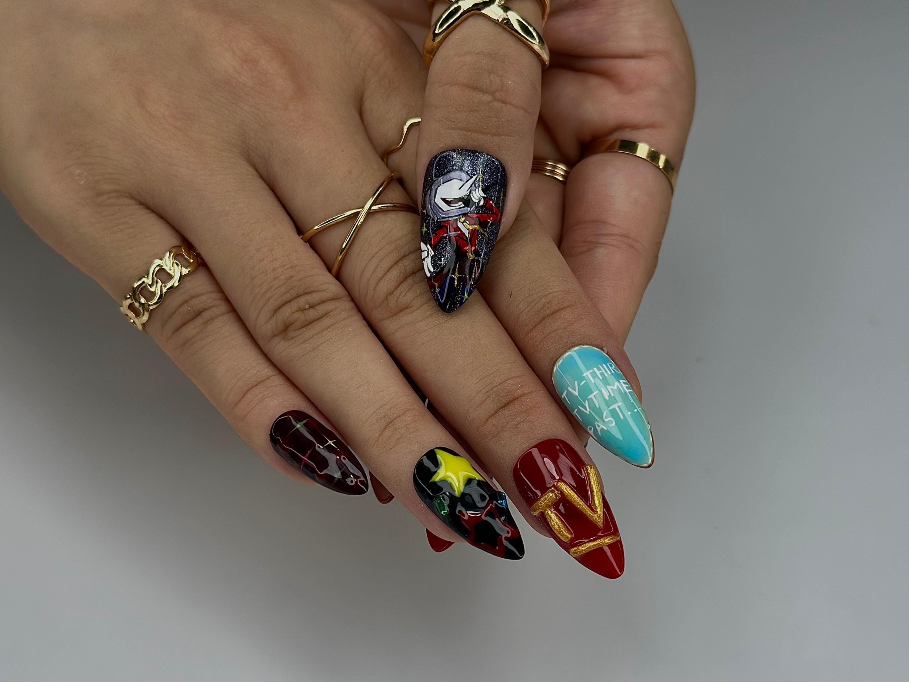 Tv show nail art Italia