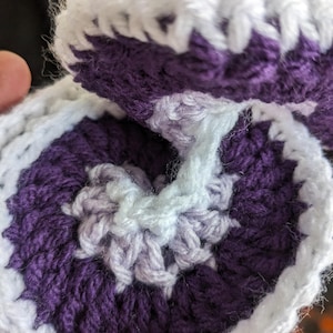 crochet wind spinner
