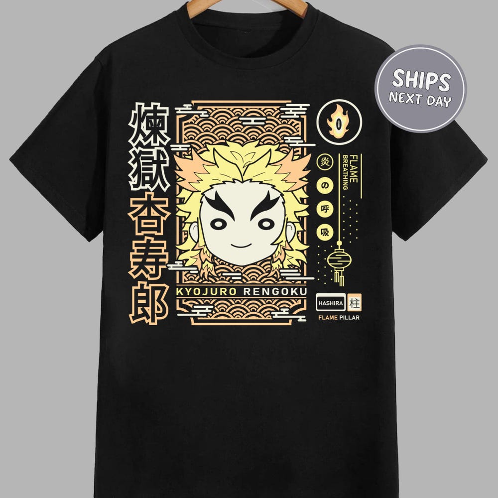 Rengoku Anime Shirt Demon Slayer Anime Shirt Slayer Anime Shirt Anime Graphic Sweatshirt Anime Gift Unisex Shirt Anime Hoodie Demon Hoodie New Hoodies