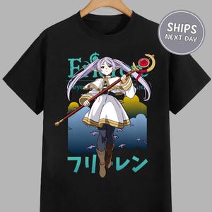 Frieren Anime Shirt Kawaii Anime Shirt Frieren Slayer Manga Shirt Anime Graphic Sweatshirt Anime Gift Anime Unisex Shirt Cute Anime Girl Tee