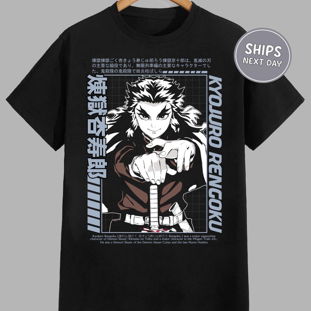 Rengoku Anime Shirt Demon Slayer Anime Shirt Slayer Anime Shirt Anime Graphic Sweatshirt Anime Gift Unisex Shirt Anime Hoodie Demon Hoodie