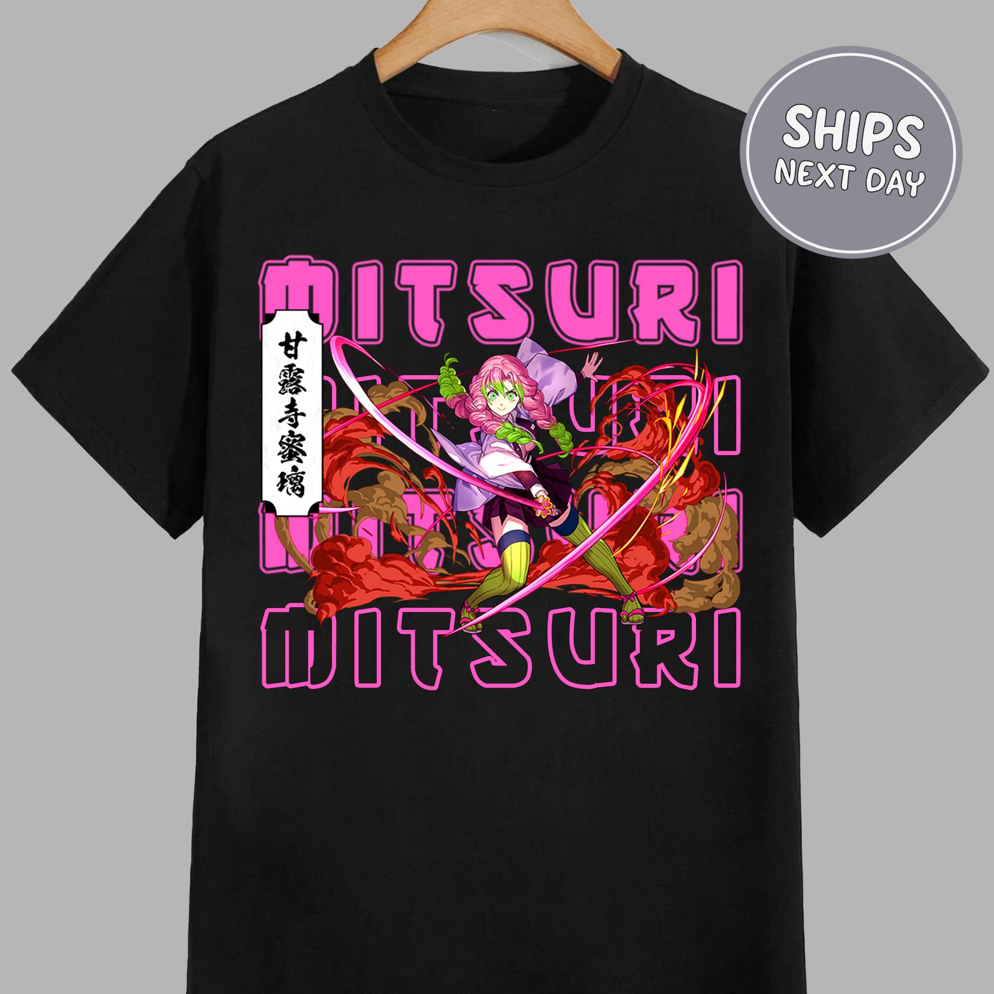 Mitsuri Demon Slay Shirt Anime Demon Shirt Slayer Anime Shirt Anime Graphic Sweatshirt Anime Tee Gift Unisex Shirt Anime Hoodie Demon Hoodie