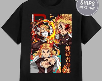Rengoku Anime Shirt Demon Slayer Anime Shirt Slayer Anime Shirt Anime Graphic Sweatshirt Anime Gift Unisex Shirt Anime Hoodie Demon Hoodie
