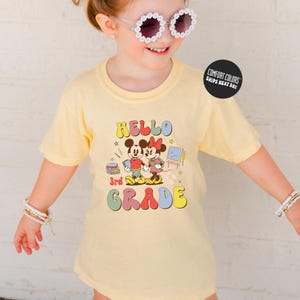 Kids Third Grade Shirt Disney Back To School Shirt Comfort Colors Shirt Kids School Girls 3rd Grade Shirt School Gift First Day Of School