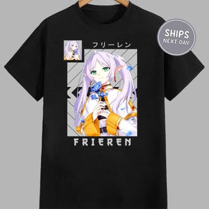 Frieren Anime Shirt Kawaii Anime Shirt Frieren Slayer Manga Shirt Anime Graphic Sweatshirt Anime Gift Anime Unisex Shirt Cute Anime Girl Tee