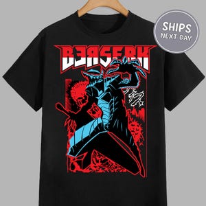 Berserk Anime Shirt Guts Berserk Shirt Berserk Anime Sweatshirt Anime Shirt Gift For Teens Skull Knight Shirt Guts Manga Hoodie Anime Hoodie