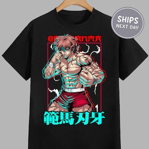 Baki Anime Shirt Anime Gym Shirt Anime Sweatshirt Baki Anime Gym Hoodie Anime Gym Lover Shirt Anime Gift Anime Hoodie Mens Anime Shirt