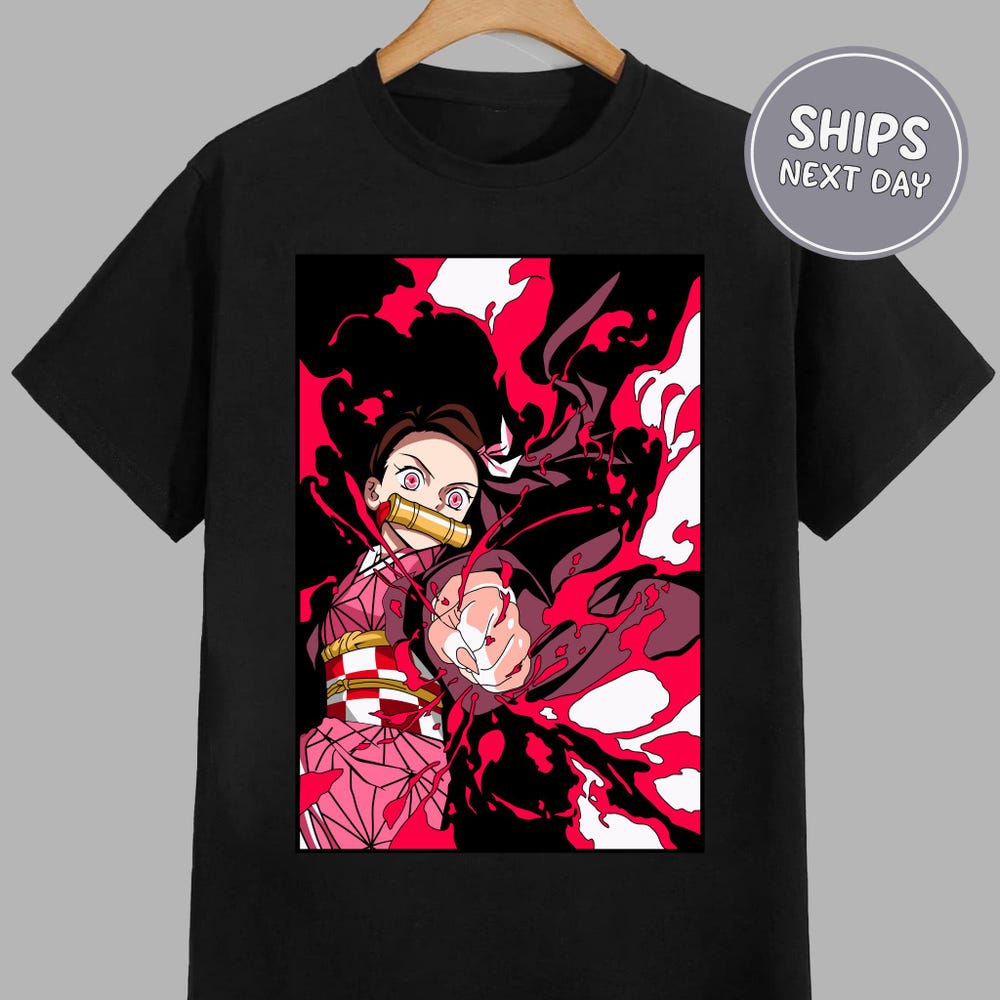 Nezuko Anime Shirt Anime Demon Slayer Shirt Slayer Anime Shirt Anime Graphic Sweatshirt Anime Girl Gift Unisex Shirt Anime Hoodie Demon Tee New Hoodies