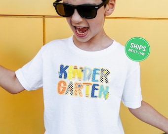 Boys Kindergarten Shirt Back To School Shirt Kindergarten Student Shirt Kids First Day Of School Shirt Kids Shirt Toddler Shirt School Pen