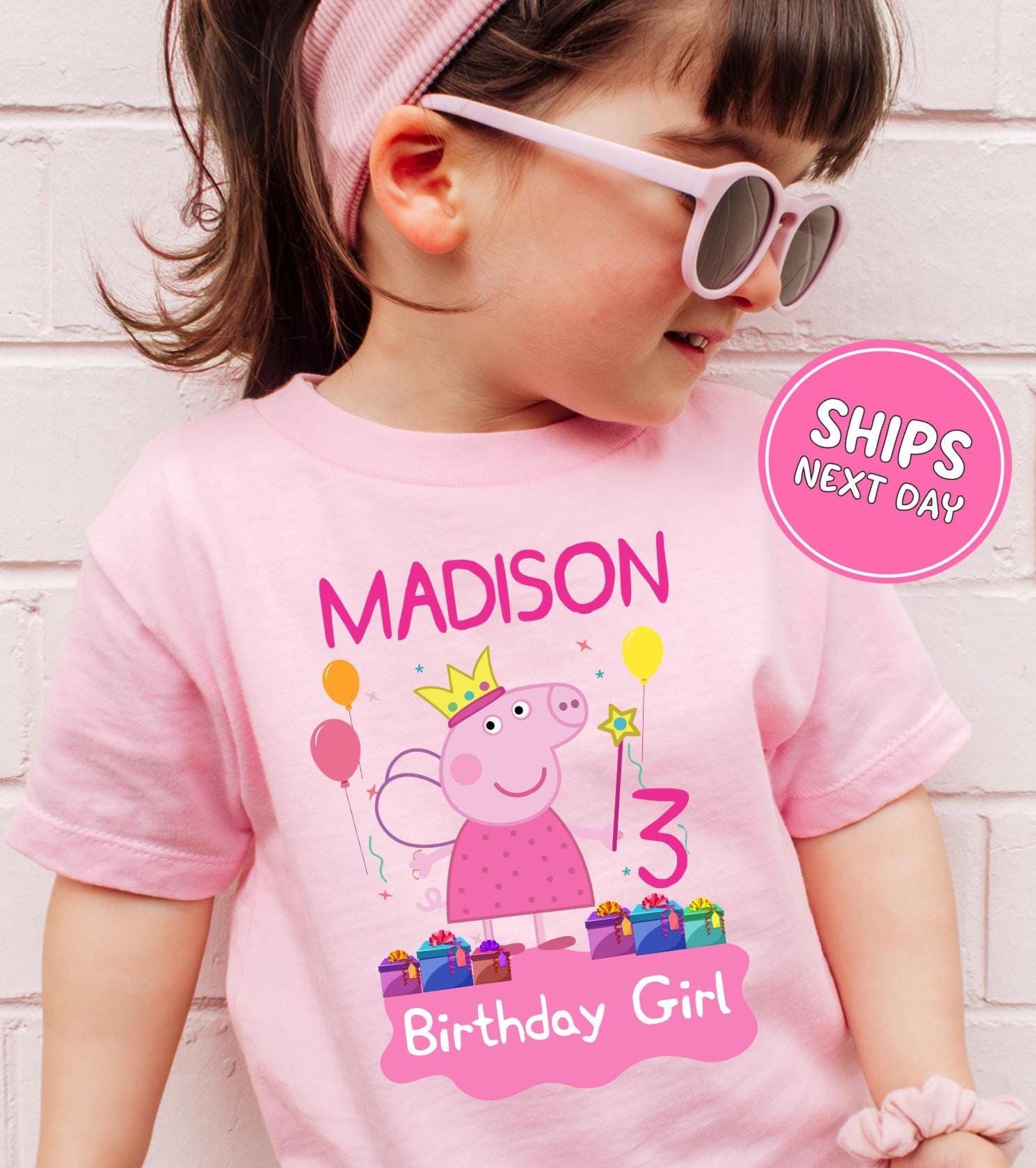 peppa pig first birthday outfit