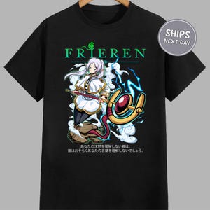 Frieren Anime Shirt Kawaii Anime Shirt Frieren Slayer Manga Shirt Anime Graphic Sweatshirt Anime Gift Anime Unisex Shirt Cute Anime Girl Tee