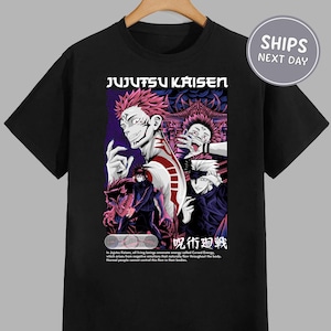 Jujutsu Kaisen Shirt Gojo Anime Shirt Jujutsu Manga Shirt Anime Itadori Sweatshirt Anime Gift Dojo Anime Unisex Shirt Gojo Sukuna Shirt
