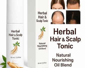 Ginseng Herbal Hair Growth Tonic – Scalp Treatment Spray (60ml)