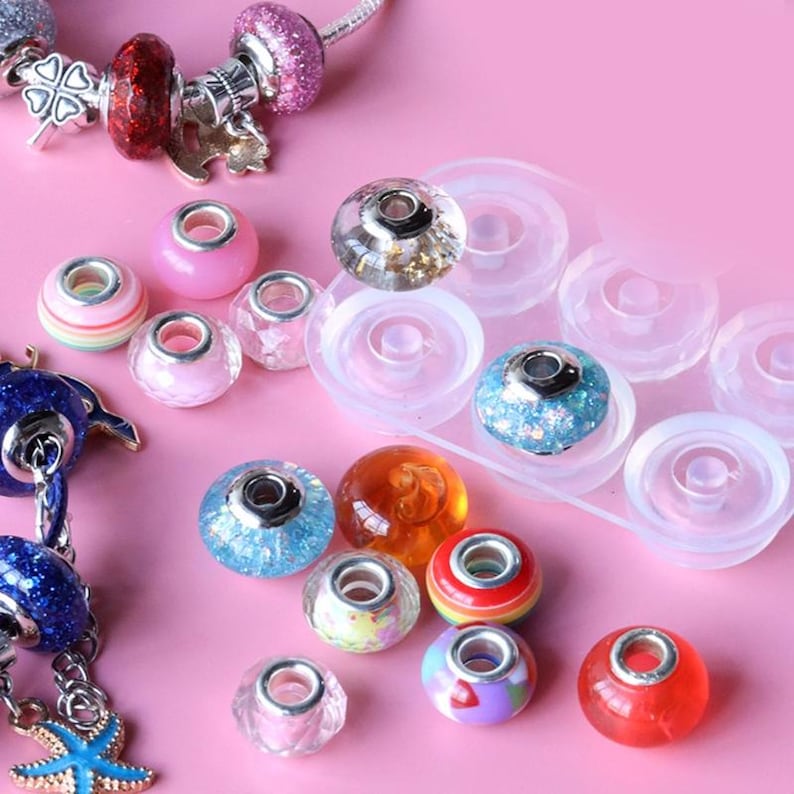 Epoxy Sphere Bead Mold, DIY Jewelry Making (6-cavity) - Etsy