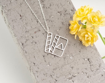 Cinema Lover Necklace Movie Jewelry, Theatre Charm, Drama Pendant, Actress Gift, Film Jewelry, Producer Gift For Her