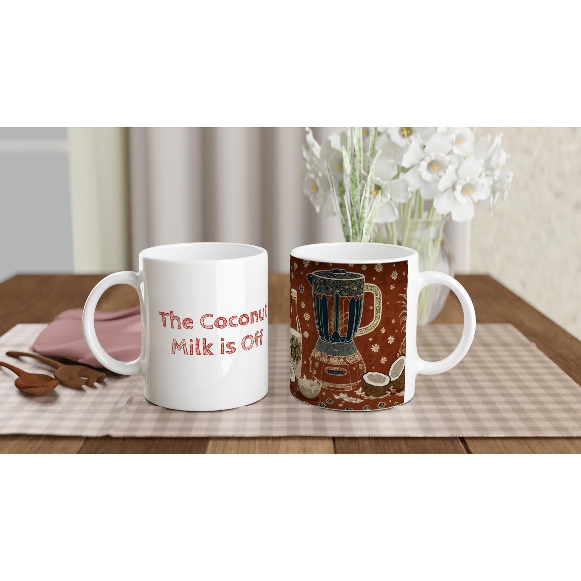 White Lotus "The Coconut Milk is Off" Mug - 11 oz Mug  - Perfect for Fans of Season 3