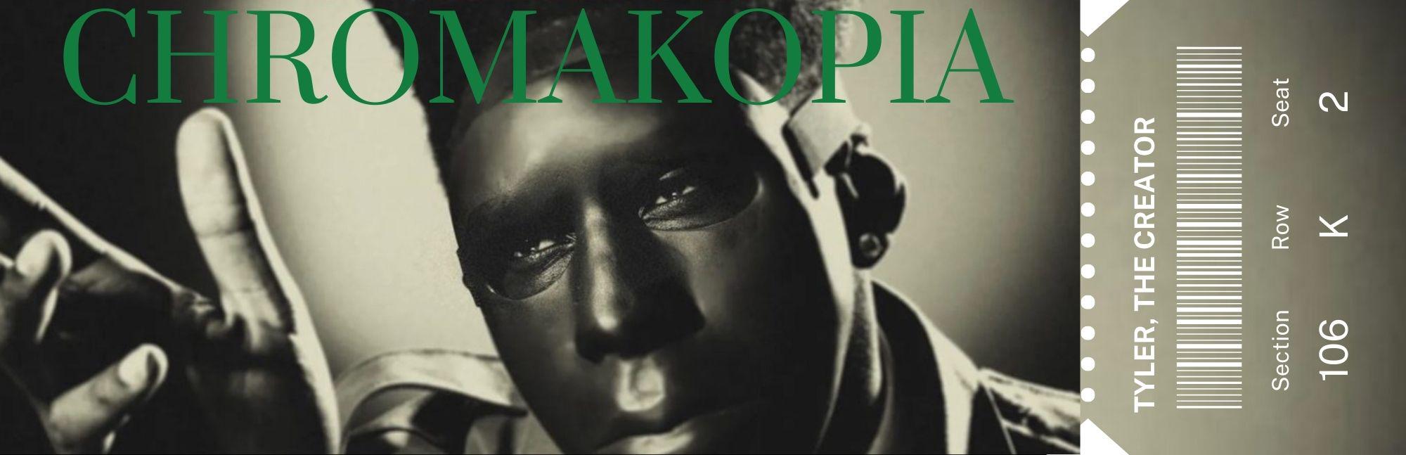 パーソナライズされたタイラー・ザ・クリエイター クロマコピア ツアー