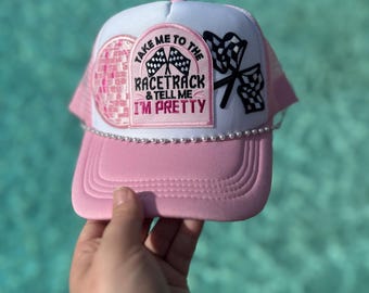 Take Me To The Race Track Hat.