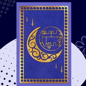 Stolas' Grimoire from Helluva Boss, cover graphic - Ideal for cricut