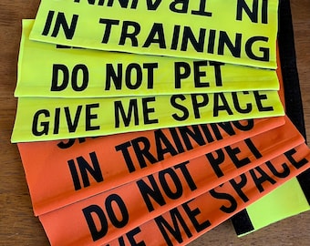 Neoprene Leash sleeves - waterproof, durable, & highly visible